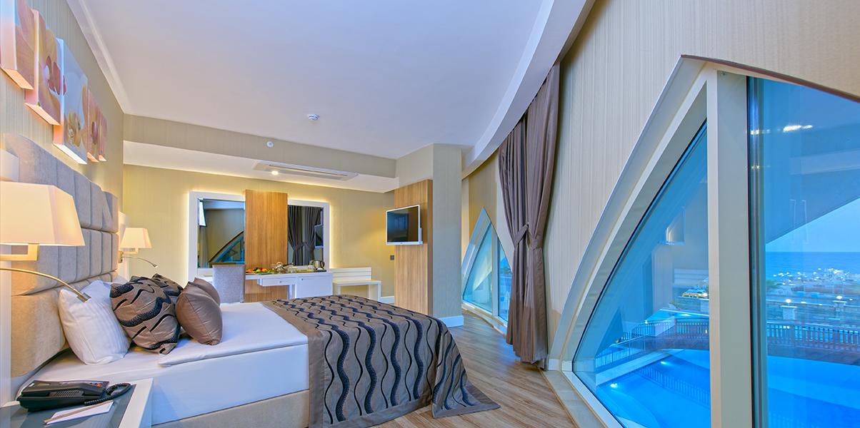 Asia Beach Resort & Spa Hotel Alanya Exterior photo